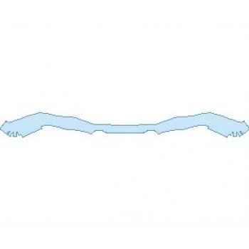 PAINT PROTECTION KIT - 2023 ASTON MARTIN VANTAGE F1 EDITION ROADSTER REAR BUMPER LOWER MATTE FINISH - PRECUT PPF CLEAR BRA WRAP