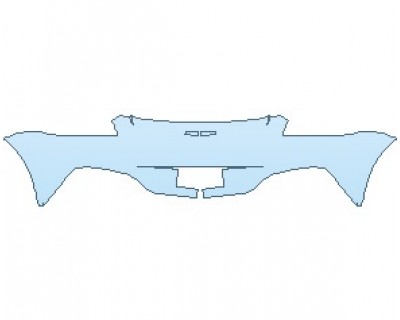 PAINT PROTECTION KIT - 2023 ASTON MARTIN VANTAGE F1 EDITION ROADSTER REAR BUMPER - PRECUT PPF CLEAR BRA WRAP