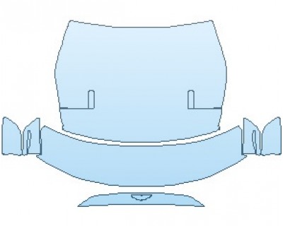 PAINT PROTECTION KIT - 2023 ASTON MARTIN VANTAGE F1 EDITION ROADSTER REAR DECK LID - PRECUT PPF CLEAR BRA WRAP