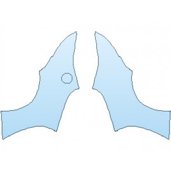 PAINT PROTECTION KIT - 2023 ASTON MARTIN VANTAGE F1 EDITION ROADSTER REAR QUARTER PANELS - PRECUT PPF CLEAR BRA WRAP