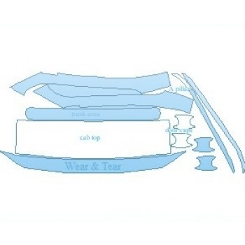PAINT PROTECTION KIT - 2023 HYUNDAI SANTA FE LIMITED COMMON WEAR AREA KIT - PRECUT PPF CLEAR BRA WRAP