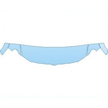 PAINT PROTECTION KIT - 2024 RAM 1500 LIMITED HOOD (WRAPPED EDGES) - PRECUT PPF CLEAR BRA WRAP