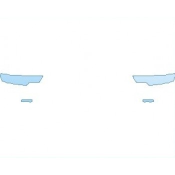 PAINT PROTECTION KIT - 2024 RAM 1500 LIMITED LIGHTS - PRECUT PPF CLEAR BRA WRAP