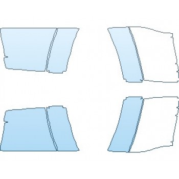 PAINT PROTECTION KIT - 2024 RAM 1500 LIMITED ROCKER PANELS 5 7 BOX - PRECUT PPF CLEAR BRA WRAP