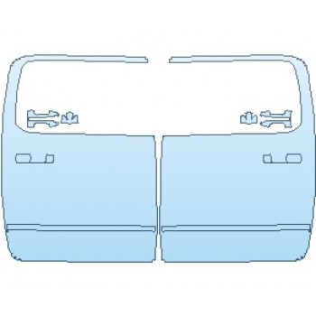 PAINT PROTECTION KIT - 2024 RAM 1500 LIMITED DOORS REAR - PRECUT PPF CLEAR BRA WRAP