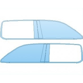 PAINT PROTECTION KIT - 2024 RAM 1500 LIMITED WINDOW TRIM AND B PILLARS - PRECUT PPF CLEAR BRA WRAP