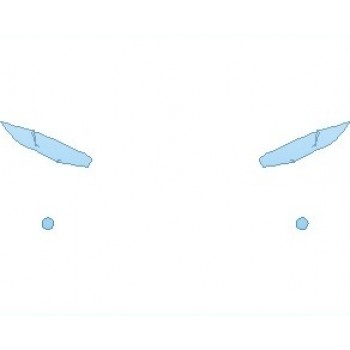 PAINT PROTECTION KIT - 2021 HONDA CIVIC LX HATCHBACK LIGHTS - PRECUT PPF CLEAR BRA WRAP