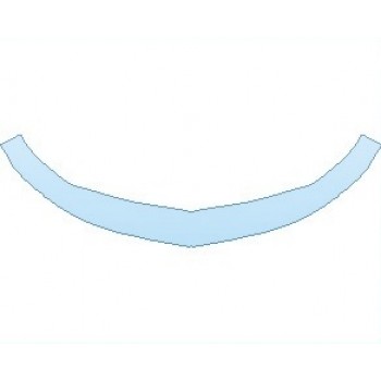 PAINT PROTECTION KIT - 2023 CHEVROLET MALIBU HYBRID UPPER BUMPER - PRECUT PPF CLEAR BRA WRAP