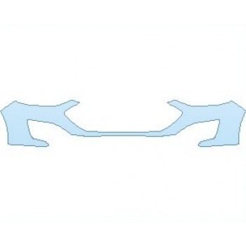 PAINT PROTECTION KIT - 2025 CHEVROLET MALIBU LS BUMPER - PRECUT PPF CLEAR BRA WRAP