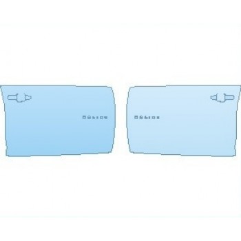 PAINT PROTECTION KIT - 2025 CHEVROLET MALIBU RS DOORS FRONT - PRECUT PPF CLEAR BRA WRAP