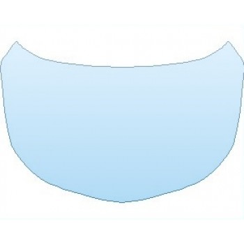 PAINT PROTECTION KIT - 2023 CHEVROLET MALIBU HYBRID FULL HOOD (WRAPPED EDGES) - PRECUT PPF CLEAR BRA WRAP