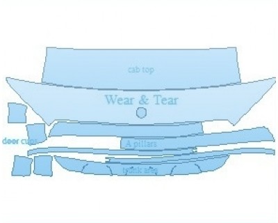 Precut PPF Kit – Clear Bra Paint Protection Film PAINT PROTECTION KIT - 2023 MERCEDES E CLASS ALL-TERRAIN WAGON COMMON WEAR AREA KIT - PRECUT PPF CLEAR BRA WRAP