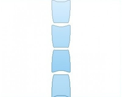 Precut PPF Kit – Clear Bra Paint Protection Film PAINT PROTECTION KIT - 2023 MERCEDES E CLASS ALL-TERRAIN WAGON DOOR CUPS IN CUP DESIGN - PRECUT PPF CLEAR BRA WRAP