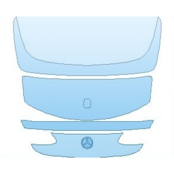 Precut PPF Kit – Clear Bra Paint Protection Film PAINT PROTECTION KIT - 2023 MERCEDES E CLASS BASE CABRIOLET REAR HATCH - PRECUT PPF CLEAR BRA WRAP