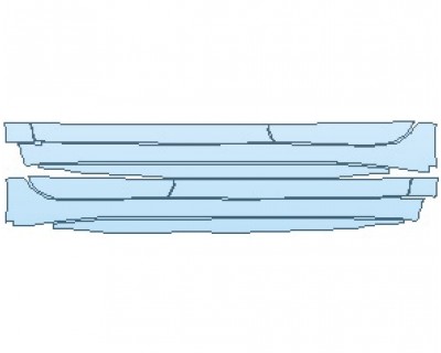 PAINT PROTECTION KIT - 2023 NISSAN MAXIMA SL ROCKER PANELS - PRECUT PPF CLEAR BRA WRAP