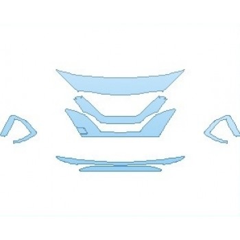 PAINT PROTECTION KIT - 2023 NISSAN MAXIMA S CHROME & BLACK TRIM - PRECUT PPF CLEAR BRA WRAP
