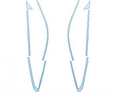 PAINT PROTECTION KIT - 2025 BMW 8 SERIES 840I XDRIVE COUPE WINDOW TRIM - PRECUT PPF CLEAR BRA WRAP