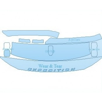 PAINT PROTECTION KIT - 2021 FORD EXPEDITION LIMITED STEALTH EDITION BASE COMMON WEAR AREA KIT - PRECUT PPF CLEAR BRA WRAP