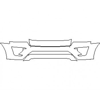 2021 FORD EXPEDITION LIMITED STEALTH EDITION BASE BUMPER