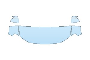 2027 DODGE DURANGO SRX PLUS HOOD (NO WRAPPED EDGES)