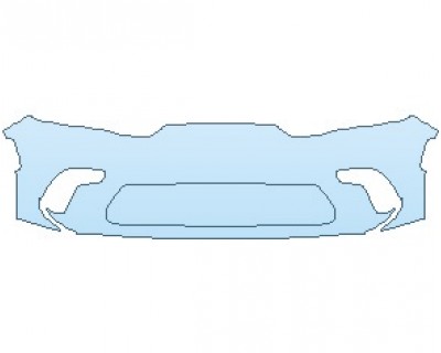 PAINT PROTECTION KIT - 2025 DODGE DURANGO SRX PLUS BUMPER - PRECUT PPF CLEAR BRA WRAP