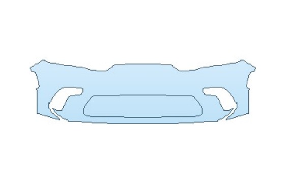 PAINT PROTECTION KIT - 2027 DODGE DURANGO SRX PLUS BUMPER - PRECUT PPF CLEAR BRA WRAP