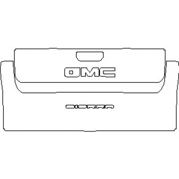 2021 GMC SIERRA 1500 AT4 TAILGATE MULTIPRO WITH SIERRA EMBLEM