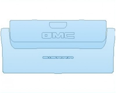 PAINT PROTECTION KIT - 2024 GMC SIERRA 1500 DENALI TAILGATE MULTIPRO WITH SIERRA EMBLEM - PRECUT PPF CLEAR BRA WRAP