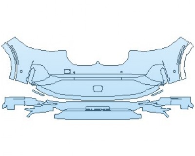 2021 BMW X7 ALPINA XB7 BUMPER WITH SENSORS