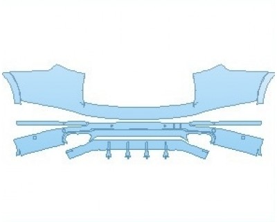 2023 BMW X7 ALPINA XB7 REAR BUMPER WITH SENSORS