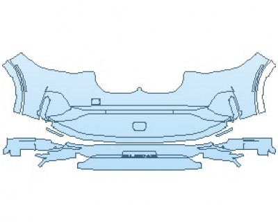 2021 BMW X7 ALPINA XB7 BUMPER