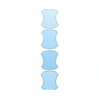 PAINT PROTECTION KIT - 2023 SUBARU ASCENT BASE DOOR CUPS IN CUP DESIGN - PRECUT PPF CLEAR BRA WRAP