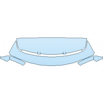 PAINT PROTECTION KIT - 2024 LAND ROVER RANGE ROVER SPORT SE SPOILER - PRECUT PPF CLEAR BRA WRAP
