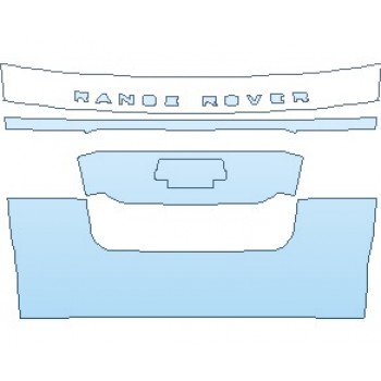 PAINT PROTECTION KIT - 2021 LAND ROVER RANGE ROVER SPORT HSE REAR HATCH - PRECUT PPF CLEAR BRA WRAP