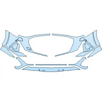 2021 AUDI E-TRON PREMIUM SPORTBACK BUMPER