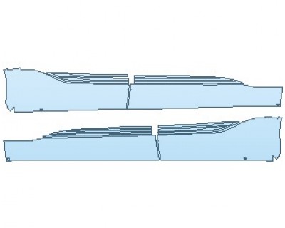 2022 AUDI E-TRON PREMIUM PLUS SPORTBACK ROCKER PANELS