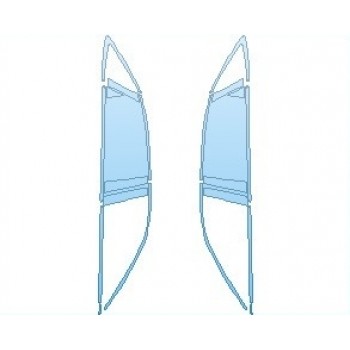 PAINT PROTECTION KIT - 2022 AUDI E-TRON PRESTIGE SPORTBACK WINDOW TRIM - PRECUT PPF CLEAR BRA WRAP