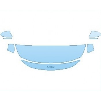 2022 KIA SELTOS LX HOOD (WRAPPED EDGES)