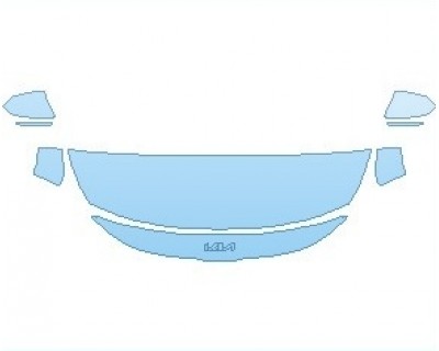 2023 KIA SELTOS LX HOOD (WRAPPED EDGES)