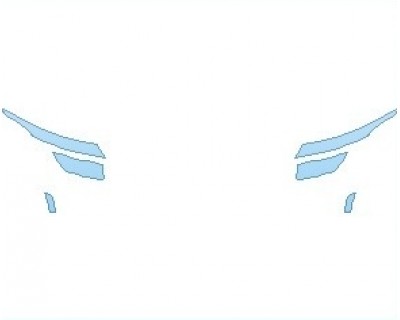 PAINT PROTECTION KIT - 2022 KIA SELTOS LX LIGHTS - PRECUT PPF CLEAR BRA WRAP