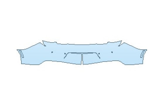 Precut PPF Kit – Clear Bra Paint Protection Film PAINT PROTECTION KIT - 2027 CHEVROLET CAMARO ZL1 CONVERTIBLE REAR BUMPER WITH SENSORS - PRECUT PPF CLEAR BRA WRAP