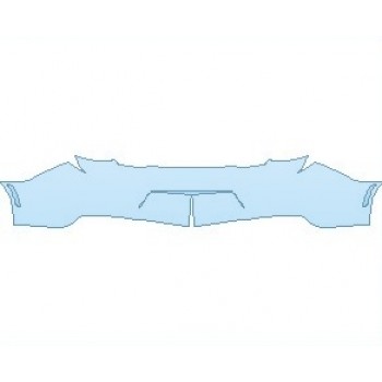 2021 CHEVROLET CAMARO ZL1 CONVERTIBLE REAR BUMPER