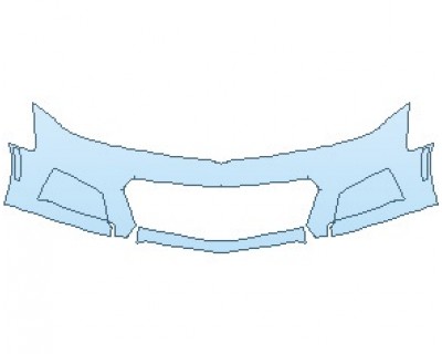 2023 CHEVROLET CAMARO ZL1 CONVERTIBLE BUMPER