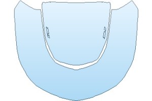 2027 CHEVROLET CAMARO ZL1 CONVERTIBLE FULL HOOD (NO WRAPPED EDGES)