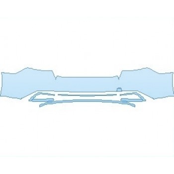 PAINT PROTECTION KIT - 2023 AUDI A7 PREMIUM PLUS REAR BUMPER - PRECUT PPF CLEAR BRA WRAP