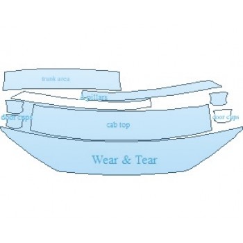 PAINT PROTECTION KIT - 2025 AUDI A7 PREMIUM COMMON WEAR AREA KIT - PRECUT PPF CLEAR BRA WRAP
