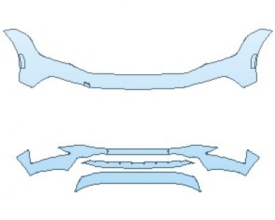 2022 VOLKSWAGEN TIGUAN SEL R-LINE BUMPER