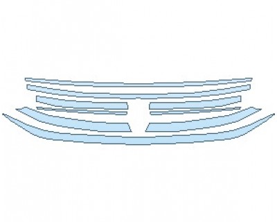 2023 VOLKSWAGEN TIGUAN SE R-LINE BLACK GRILLE WITH LED