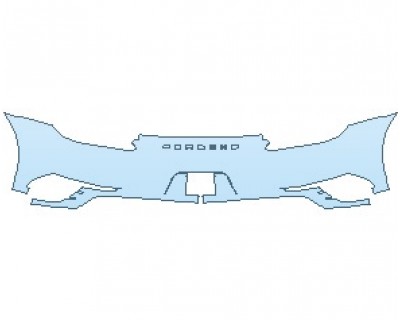 PAINT PROTECTION KIT - 2019 PORSCHE 911 TURBO S COUPE REAR BUMPER - PRECUT PPF CLEAR BRA WRAP