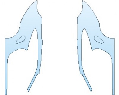 PAINT PROTECTION KIT - 2019 PORSCHE 911 TURBO S COUPE REAR QUARTER - PRECUT PPF CLEAR BRA WRAP